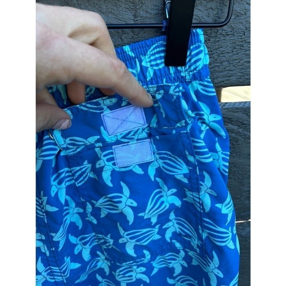 TOM & TEDDY boy swim trunks, turtle print, size 7/8 - Picture 5 of 5